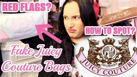 how to spot fake juicy couture clothing|spotting juicy couture scam.